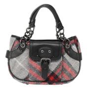 Pre-owned Wool handbags Burberry Vintage , Multicolor , Dames