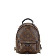 Pre-owned Canvas backpacks Louis Vuitton Vintage , Brown , Dames