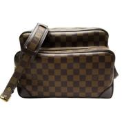 Pre-owned Canvas louis-vuitton-bags Louis Vuitton Vintage , Brown , Da...