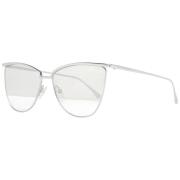 Zilveren Dames Cat Eye Zonnebril Tom Ford , Gray , Dames