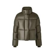 Korte Pufferjas Canada Goose , Green , Dames