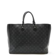 Pre-owned Canvas louis-vuitton-bags Louis Vuitton Vintage , Black , Da...