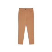 Slim Fit Broek Pennyblack , Brown , Dames