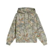 Natuurprint capuchontrui Patta , Multicolor , Heren