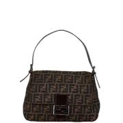 Pre-owned Canvas fendi-bags Fendi Vintage , Brown , Dames