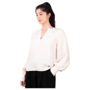 Greta creme Blouse Ulla Johnson , White , Dames