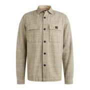 Casual Langemouw Tweed Overhemd PME Legend , Beige , Heren