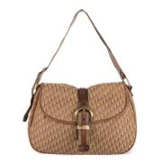 Pre-owned Canvas dior-bags Dior Vintage , Beige , Dames