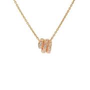 Pre-owned Rose Gold necklaces Bvlgari Vintage , Pink , Dames