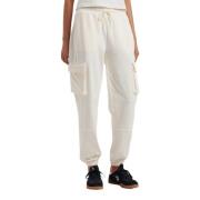 Cargo Jogger Broek Converse , White , Dames