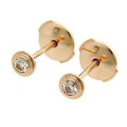 Pre-owned Rose Gold earrings Cartier Vintage , Pink , Dames