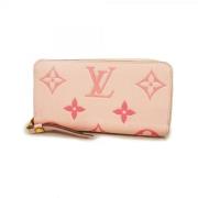 Pre-owned Fabric wallets Louis Vuitton Vintage , Beige , Dames