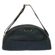 Pre-owned Canvas gucci-bags Gucci Vintage , Blue , Dames