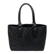 Pre-owned Canvas gucci-bags Gucci Vintage , Black , Dames