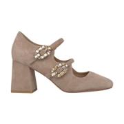 Schoenen met hakken en gespen Alma EN Pena , Brown , Dames