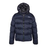 Winter Pufferjas voor Mannen Schott NYC , Blue , Heren