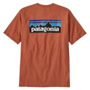 Responsibili-Tee® Redtail Rust T-shirt Patagonia , Brown , Heren