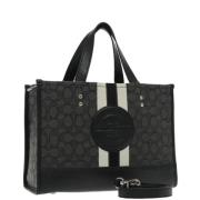 Pre-owned Canvas totes Coach Pre-owned , Black , Dames