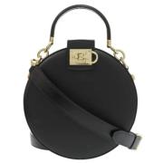 Pre-owned Leather handbags Salvatore Ferragamo Pre-owned , Black , Dam...