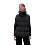 Nylonvest Ecoalf , Black , Dames