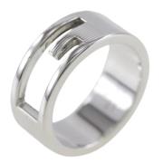 Pre-owned Metal rings Gucci Vintage , Gray , Dames