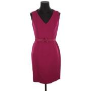 Pre-owned Wool dresses Dior Vintage , Red , Dames