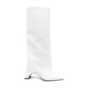 Witte Gloss Bridge Boot Coperni , White , Dames