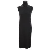 Pre-owned Silk dresses Jil Sander Pre-owned , Black , Dames