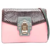 Pre-owned Leather shoulder-bags Dolce & Gabbana Pre-owned , Pink , Dam...