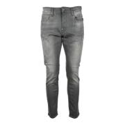 Denim Stretch Jeans G-star , Gray , Heren