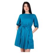 Ocean Jersey Jurk Max Mara Weekend , Blue , Dames