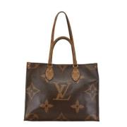 Pre-owned Leather louis-vuitton-bags Louis Vuitton Vintage , Brown , D...