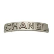 Pre-owned Metal hair-accessories Chanel Vintage , Gray , Dames