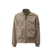 Medium Baseballjack met Lensdetail C.p. Company , Brown , Heren