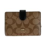 Pre-owned Canvas wallets Coach Pre-owned , Brown , Dames