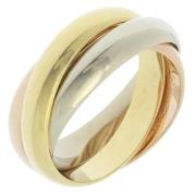 Pre-owned Metal rings Cartier Vintage , Yellow , Dames