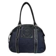 Pre-owned Canvas handbags Loewe Pre-owned , Black , Dames