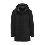 Winterjas met wijde capuchon BomBoogie , Black , Heren