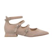 Ballerina met gespen Alma EN Pena , Brown , Dames