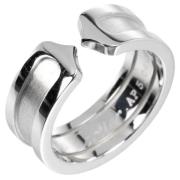 Pre-owned Metal rings Cartier Vintage , Gray , Dames