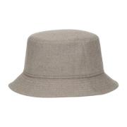 Vlag Logo Bucket Hoed Mistero Stijl Borsalino , Gray , Unisex