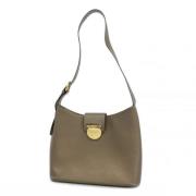 Pre-owned Leather shoulder-bags Salvatore Ferragamo Pre-owned , Brown ...