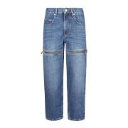 Klassieke Straight Jeans voor Vrouwen Isabel Marant Étoile , Blue , Da...