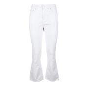 Katoen Elastaan Jeans Department Five , White , Dames