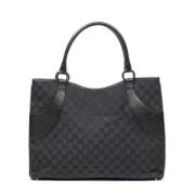 Pre-owned Canvas gucci-bags Gucci Vintage , Black , Dames