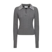 Gebreide Polo DES Phemmes , Gray , Dames