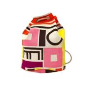 Pre-owned Cotton backpacks Hermès Vintage , Multicolor , Dames