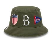 MLB Coops Bucket Hat White New Era , Green , Unisex