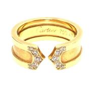 Pre-owned Yellow Gold rings Cartier Vintage , Yellow , Dames