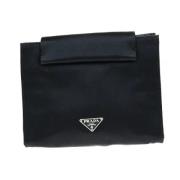 Pre-owned Fabric clutches Prada Vintage , Black , Dames